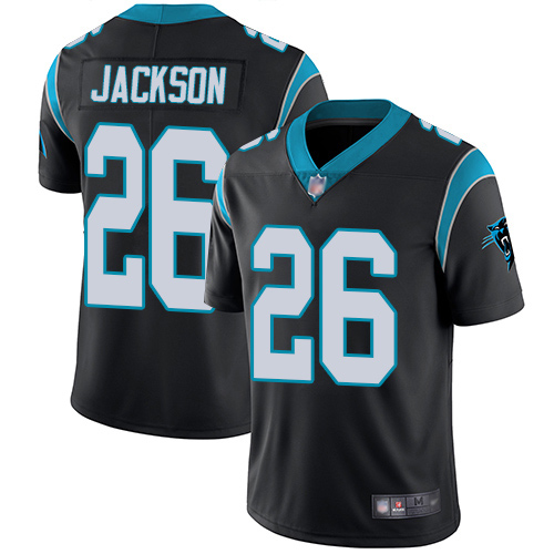 Carolina Panthers Limited Black Youth Donte Jackson Home Jersey NFL Football #26 Vapor Untouchable